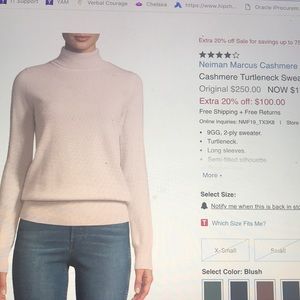 Nieman Marcus Cashmere Turtleneck Sweater
